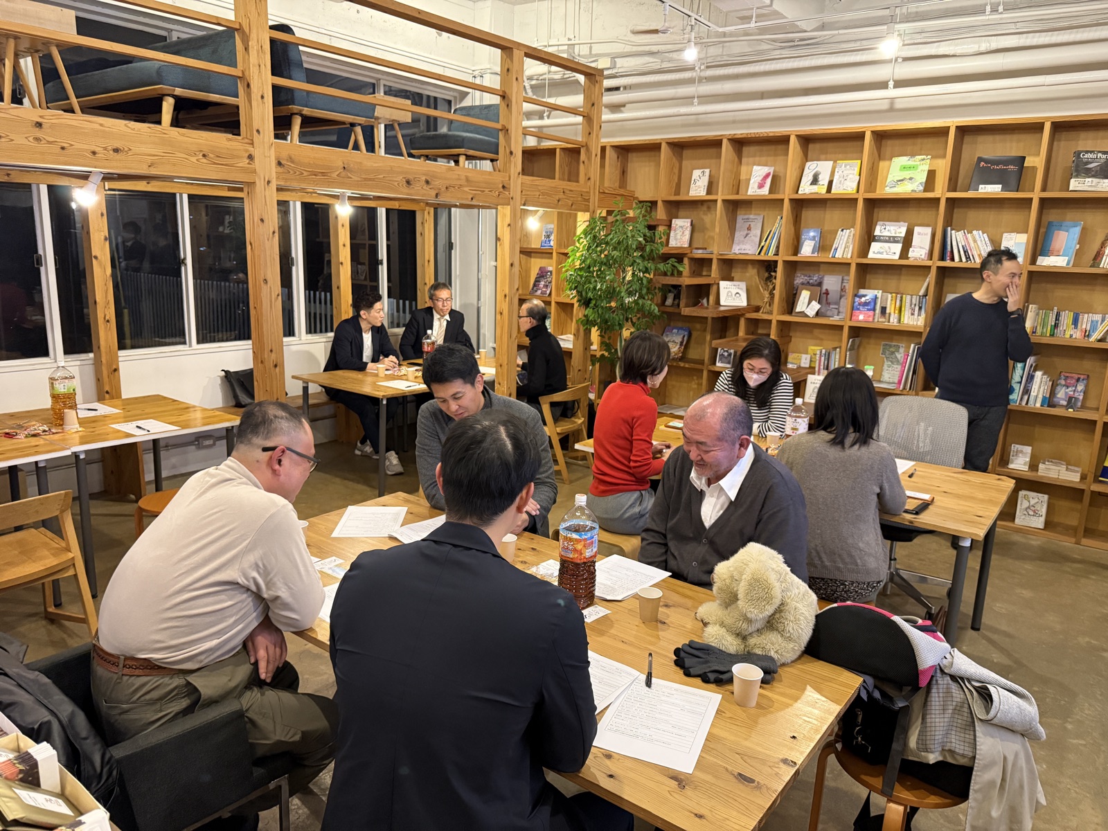 交流会・ワークショップの様子